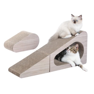 Multi-Shape Triangular Cat Scratching Board