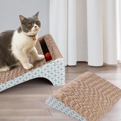 Corrugated Paper Ramp Cat Scratch Board