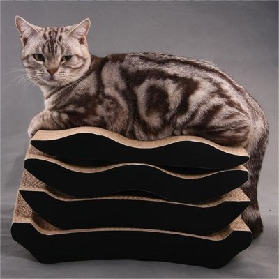 W-Shaped Wear-Resistant Cat Scratching Board