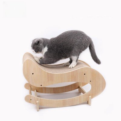 Cat Scratching Board Rocking Bed Sofa