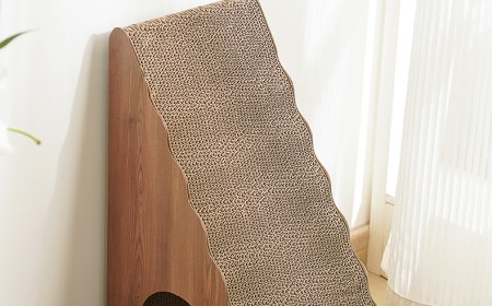 Innovative Cat Scratcher Design: The Wave Triangle Takes the Pet World by Storm