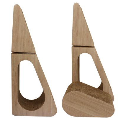 Polymorphic Triangular Cat Scratching Board