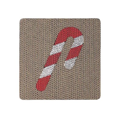 Christmas Crutch Cat Scratching Board