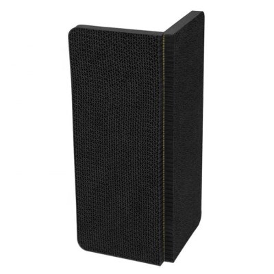 Black Corner Guard Cat Scratching Board