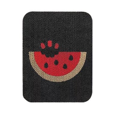 Watermelon Cat Scratching Board With Black Bottom