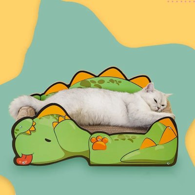 Scratch-Resistant Dinosaur Cat Scratching Board