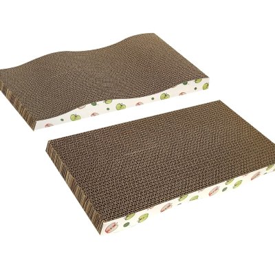 Fruit Pattern Wavy Cat Scratching Board