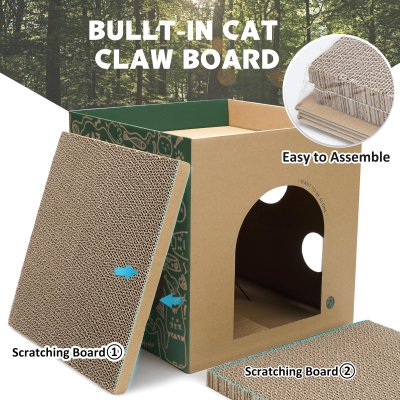 Square Cat Litter Scratching Board