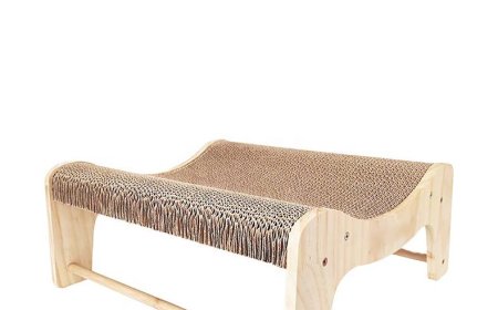 Innovative M-Shaped Lounge Cat Scratcher – The Perfect Combination of Comfort and Functionality