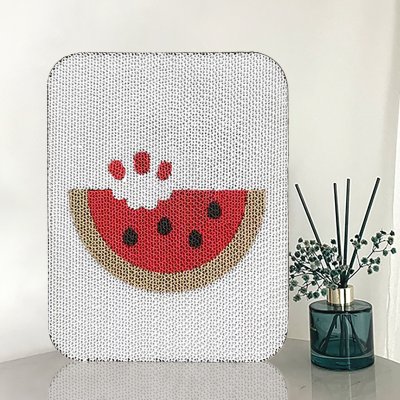 Watermelon Cat Scratching Pad With White Bottom