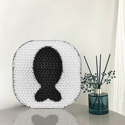 White Bottom Fish Cat Scratching Pad