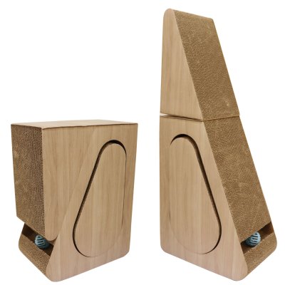 Polymorphic Triangular Custom Cat Scratching Board