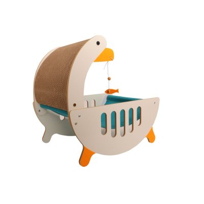 Goofy Goose Cat Claw Scratching Board Hammock