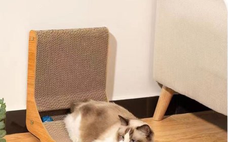 L - Shaped Cat Scratcher: The New Favorite in the Pet Supplies Market