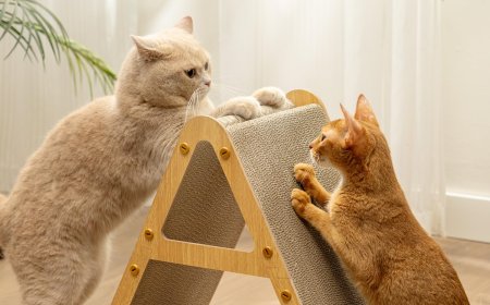 A - Shaped Corrugated Paper Cat Scratch Board: A Paradise for Cats and a Guarantee from the Production Factory