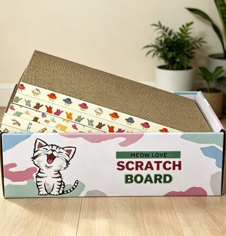 5-IN-1 CAT SCRATCHER-MAXIMUM VALUE, MAXIMUM LIFESPAN