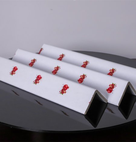 L-Shaped White Color-Printed Corner Guards