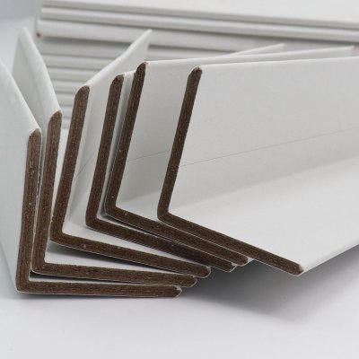Custom high-resistance environmentally friendly L-shaped protective cardboard corner protector for logistics edge protection