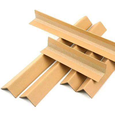 Eco-friendly L-shape Custom Pallet Edge Protector Paper Corner Protector Shipping Carton Packaging Application