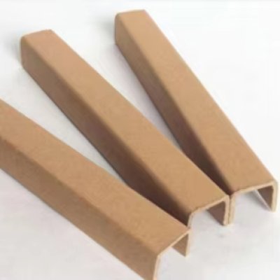 Strong Cardboard Edge Protector U-shaped Corner Pallet for Transport Logistics Corner protection