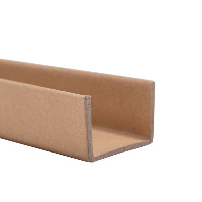 Door protection Factory Price U-shaped Paper Corner Protector Carton Support Pallet Stability U-shaped Paper Edge Protector