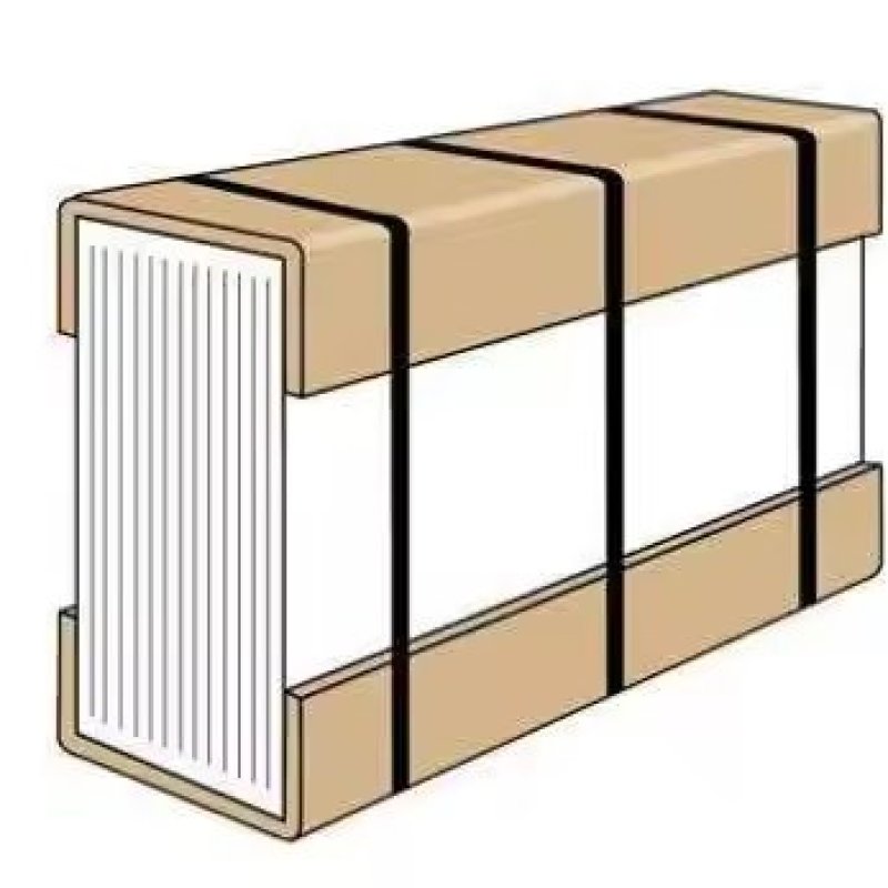 U-shaped paper corner protector application