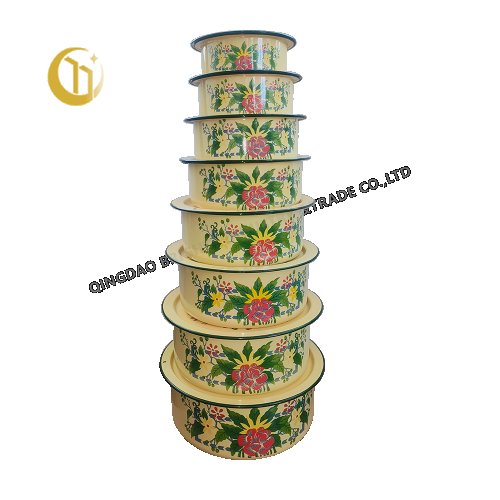 16-30CM ENAMEL HAPPINESS POT