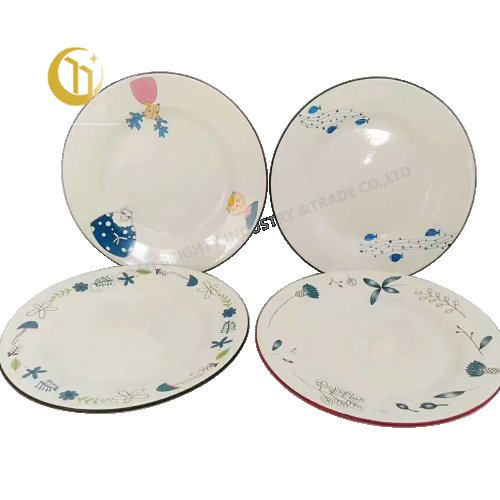 ENAMEL THICKENED PLATE