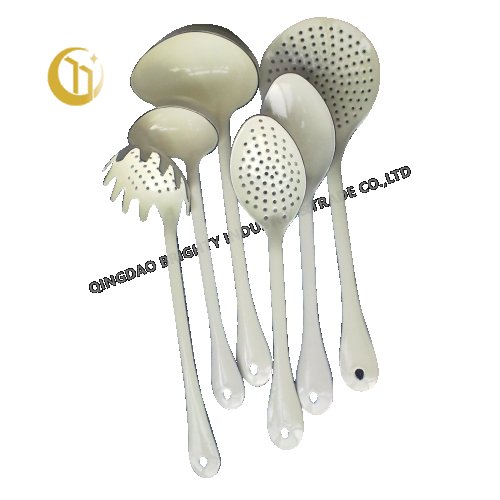 6PCS ENAMEL  SPOON