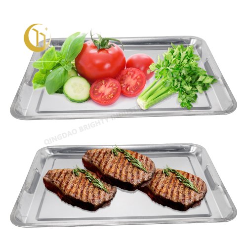  STAINLESS STEEL SQUARE TRAY