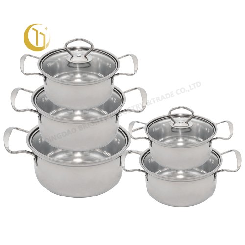 STAINLESS STEEL CASSEROLE SET