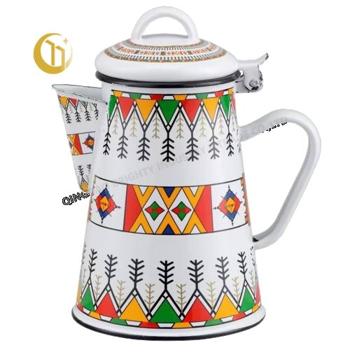 ENAMEL KETTLE ARABIC STYLE GHR023