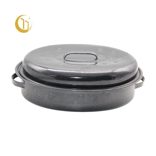 GH-C10471 ENAMEL TURKEY PAN