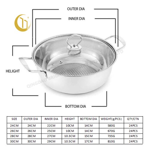 STAINLESS STEEL POT