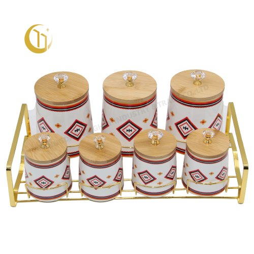 Ceramic Seasoning Canister Set