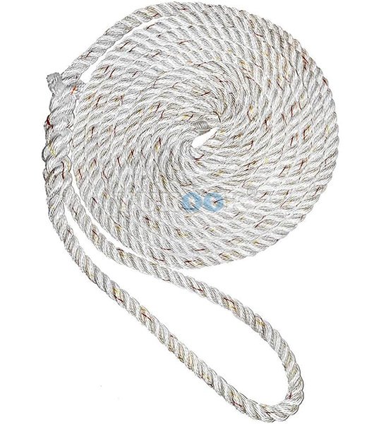 NY.ROPE01-3 Nylon 3 Strand Twisted Dock Line