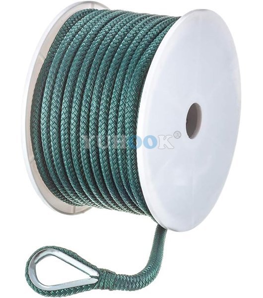PES.ROPE06 Polyester  Double Braided Anchor Line