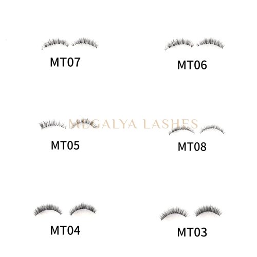 Triangle Fiber Lashes