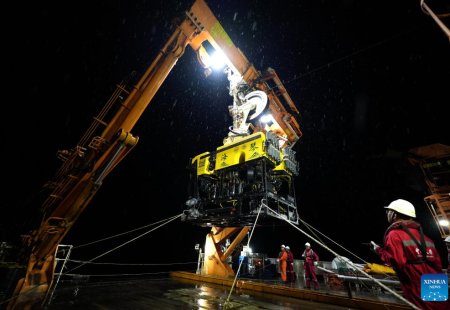 China's new deep-sea explorer Haiqin completes mission in South China Sea