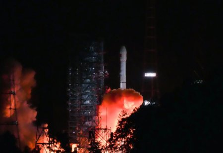 China launches new communication technology test satellite