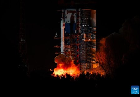 China launches new communication technology test satellite