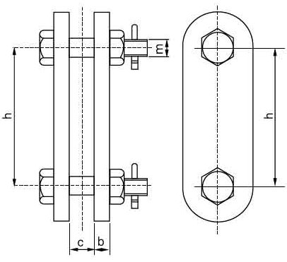 P & PS Connective Parallel Clevises