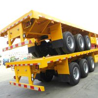 3 Axles 40ft Skeleton Semi Trailer