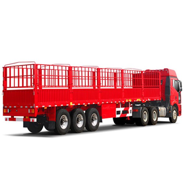 Heavy Duty 3 Axle Warehouse Gate Semi-Trailer