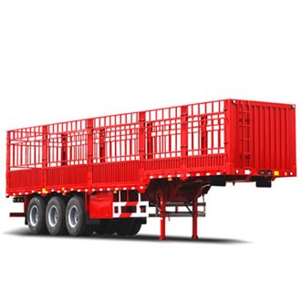 Heavy Duty 3 Axle Warehouse Gate Semi-Trailer