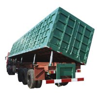 3 Axles side dumper semi-trailer