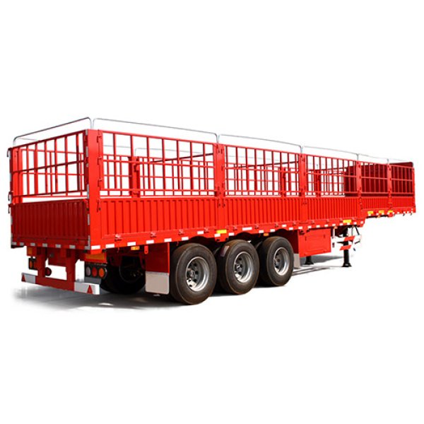 Heavy Duty 3 Axle Warehouse Gate Semi-Trailer