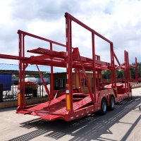 Car carrier semi trailer