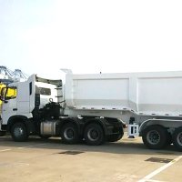 3 axles Tipping Semi Trailer