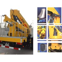 XCMG SQ6.3ZK2Q truck mounted crane with folding arm